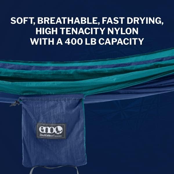 ENO, Eagles Nest Outfitters DoubleNest Lightweight Camping Hammock, 1 to 2 - Image 6