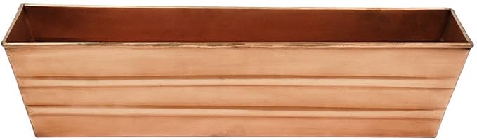 Achla Designs Copper PlatedWindow Flower Box Planter-Small by ACHLADesignsHomeGarden