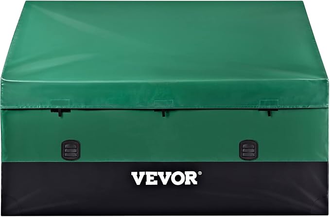 VEVOR Outdoor Storage Box, 150 Gallon Waterproof PE Tarpaulin Deck Box - Image 8