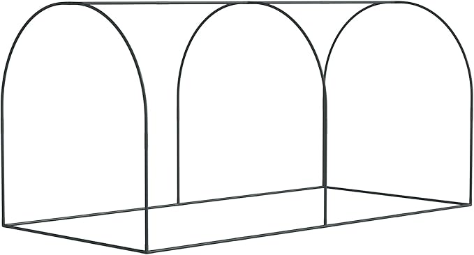 Outsunny 8' x 4' Crop Cage, Plant Protection Tent - Image 9