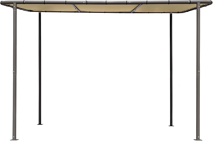 ShelterLogic 10' x 6' Solano Gazebo Canopy Charcoal Carbon Steel Frame and - Image 15