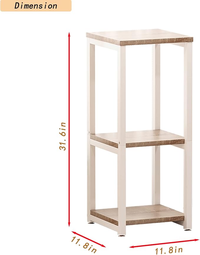 Plant Stand Indoor Corner Tall 3 Tier Metal Modern Flower Storage Plant Shelf - Image 6