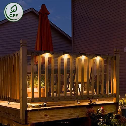 SOLPEX Solar Deck Lights Outdoor, Waterproof Led Lights - Image 4