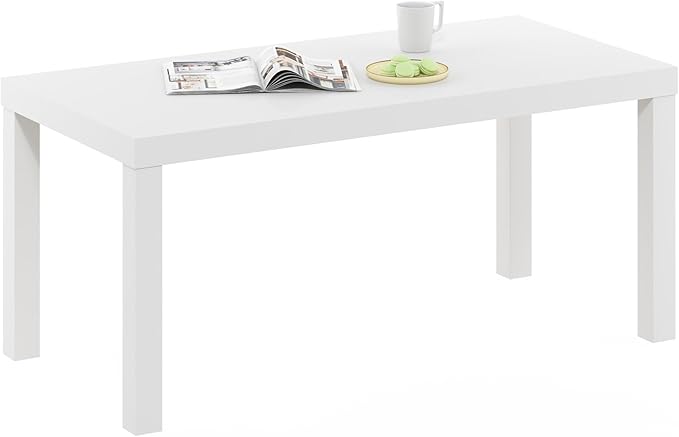 Furinno CLASSIC Coffee Table, Modern Rectangle Coffee Table by Furinno-FitsYourSpaceFitsYourBudget