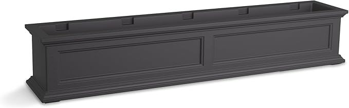 Mayne Fairfield 5-Foot Window Box – Self-Watering, Weather-Resistant Planter - Image 9