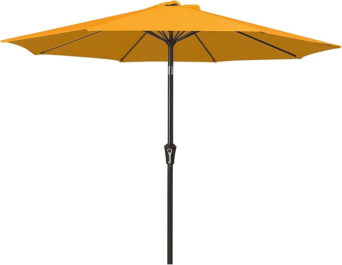 MEWAY 9ft Patio Umbrella Outdoor Table Umbrellas by MEWAY