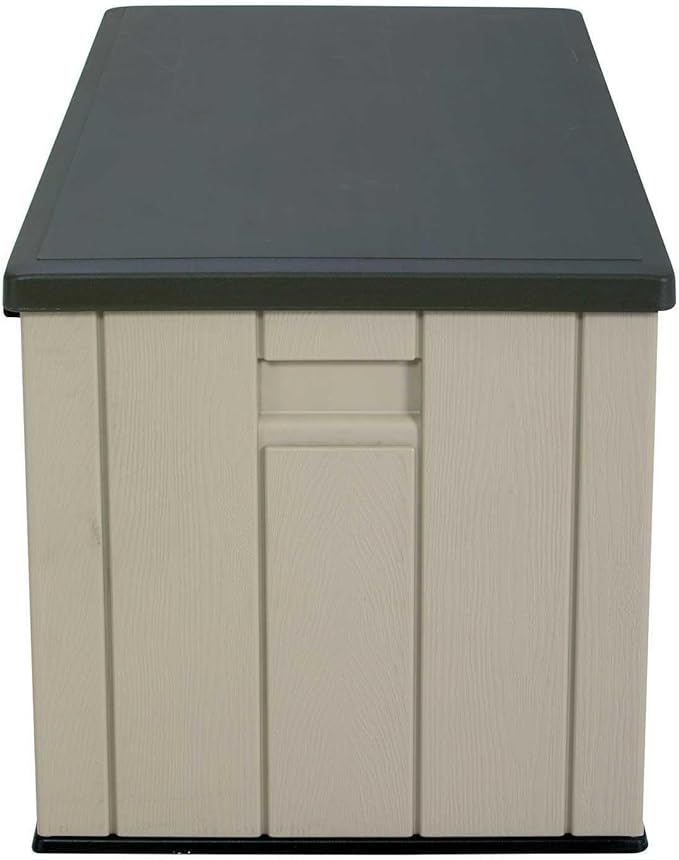 LIFETIME 60254 Heavy-Duty Outdoor Storage Deck Box, 150 Gallon, Desert - Image 2