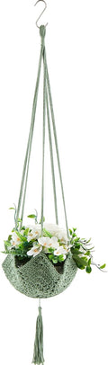 Shappy 1 Pack Jute Crochet Long Plant Hanger by Shappy