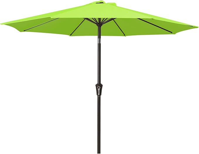 MEWAY 9ft Patio Umbrella Outdoor Table Umbrellas by MEWAY