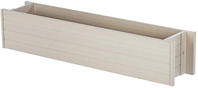 New Age Garden ECOFLEX 36" Window Box Planter, Moisture Resistant Outdoor by NewAgePet