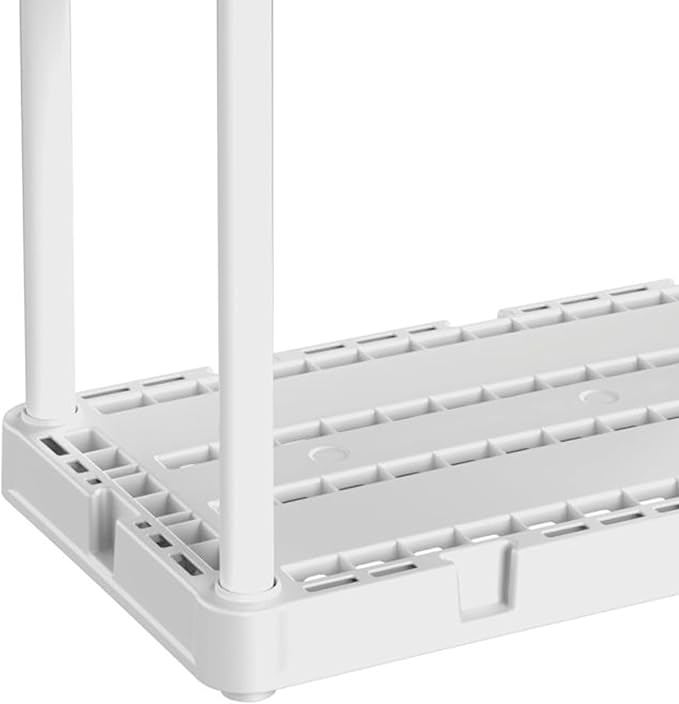 Gracious Living 2 Pack Light Duty Storage Shelves, Knect-A-Shelf 3-Shelf - Image 9