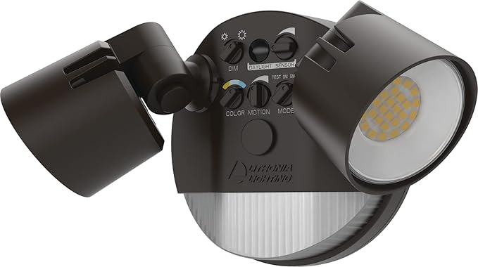 Lithonia Lighting HomeGuard 2-Light LED Outdoor Flood Lights, Motion Sensor - Image 5