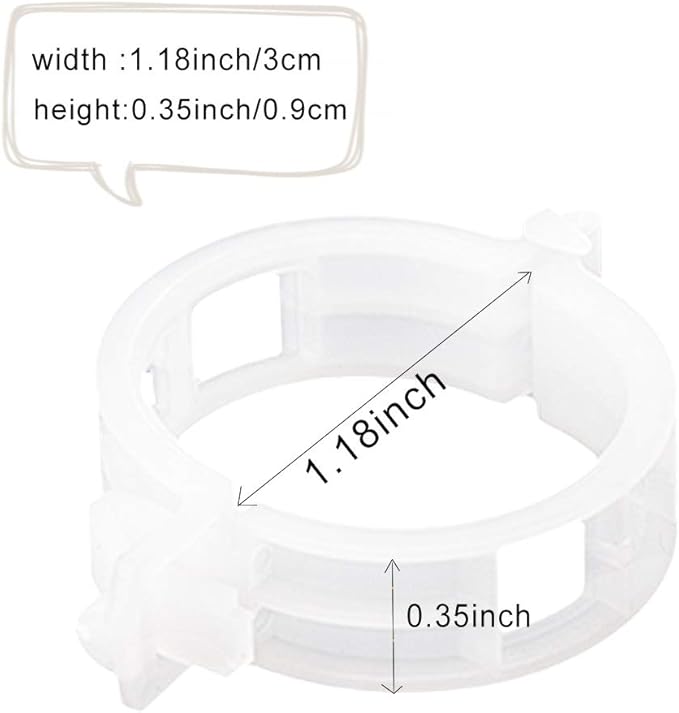 OJYUDD 300 PCS Plant Support Garden Clips, Tomato Vine Clips, Durable Crop - Image 2