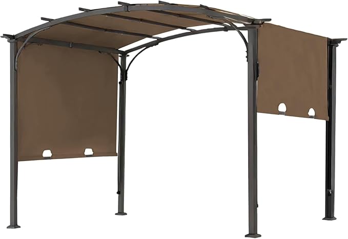 85''x 208'' Universal Doubleton Steel Pergola Replacement Cover by Unknown