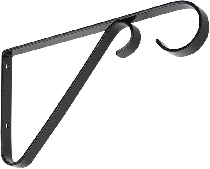 National Hardware N274-514 V2653 Plant Brackets in Black by NationalHardware