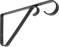 National Hardware N274-514 V2653 Plant Brackets in Black by NationalHardware