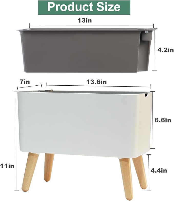 13.5 Inch Indoor Decorative Planter Pot - Image 3