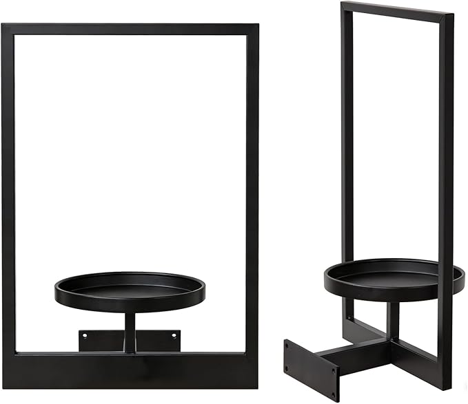 Wall Hanging Plant Stands Planter Shelves, Indoor Outdoor Window Plant Hanger - Image 9