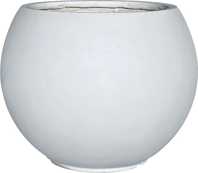 17 H x 21" Dia Round Fiberstone Planter by Panlaolao