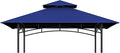 Grill Gazebo Replacement Top, 5 * 8 Outdoor BBQ Top Cover, Double Layer BBQ by COVBOARD