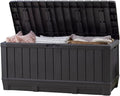 Keter Kentwood 92 Gallon Resin Deck Box-Organization and Storage by Keter