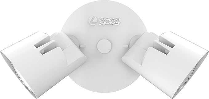 Lithonia Lighting HomeGuard 2-Light LED Outdoor Flood Lights, Wall or Ceiling - Image 6