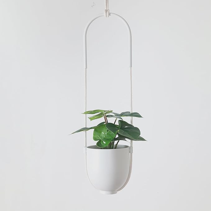 Boho Hanging Planter for Indoor Outdoor Plants Modern Wall and Ceiling Hanging by ABETREE