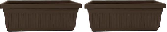The HC Companies 18 Inch Venetian Rectangular Window Planter Box by TheHCCompanies