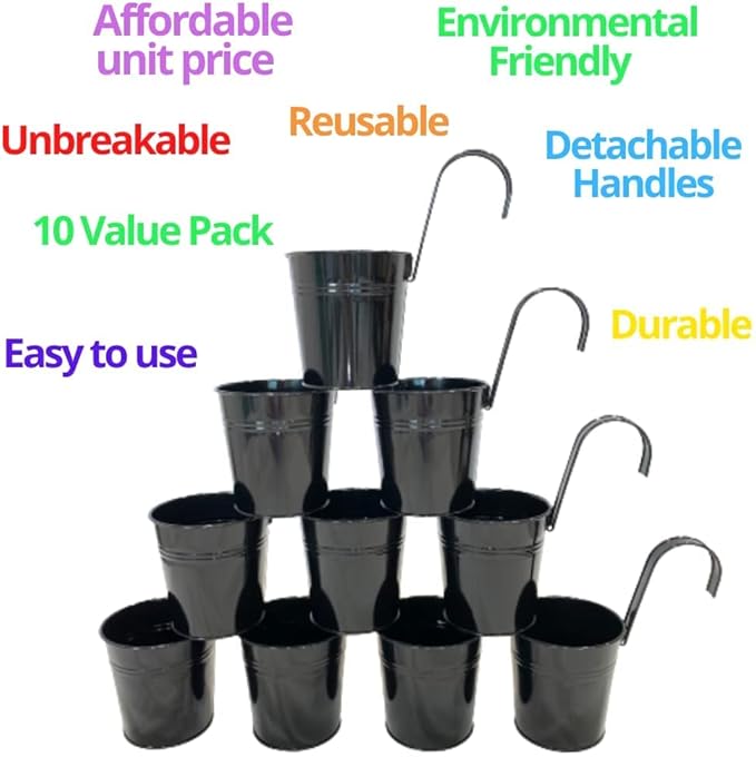 LaLaGreen Small Hanging Planters - Image 6