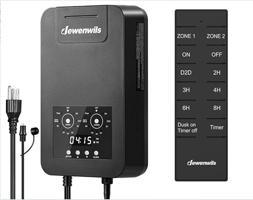 DEWENWILS 300W Low Voltage Landscape Transformer by DEWENWILS