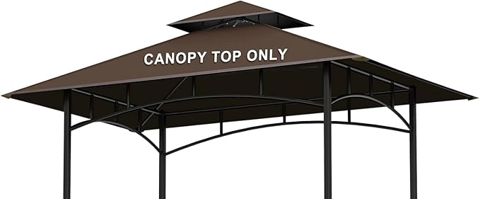 Grill Gazebo Replacement Canopy Top by Aonear