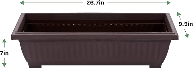 KHOMO GEAR Vertical Garden Planter Balcony Garden Outdoor 4 Tier Raised Bed Box - Image 3