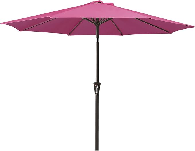 MEWAY 9ft Patio Umbrella Outdoor Table Umbrellas by MEWAY