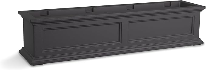 Mayne Fairfield 4-Foot Window Box – Self-Watering, Weather-Resistant Planter - Image 9