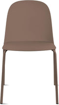 2xhome Modern Stackable Armless Dining Chair | Plastic Shell Seat by 2xhome
