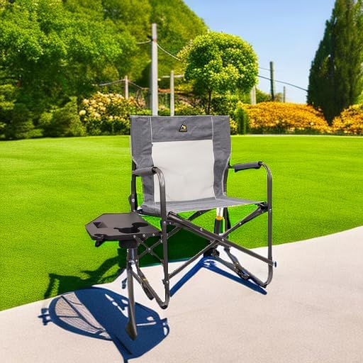 GCI Outdoor Freestyle Rocker Portable Folding Rocking Chair, Outdoor Camping - Image 2