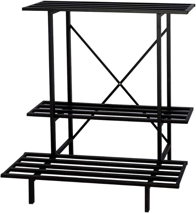 Zhongma 3 Tier Plant Stand Space-Saving Heavy Duty Plant Holder by Zhongma