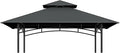 Grill Gazebo Replacement Top, 5 * 8 Outdoor BBQ Top Cover, Double Layer BBQ by COVBOARD