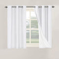 H.VERSAILTEX Primitive Linen Curtains 100% Blackout Curtain Drapes Burlap by HVERSAILTEX