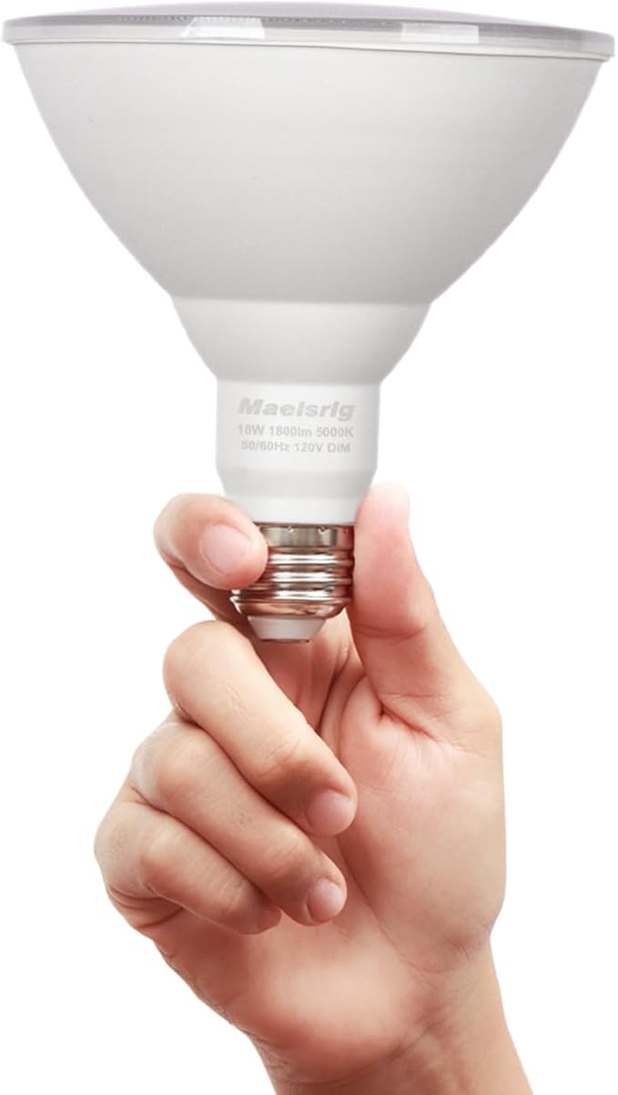PAR38 LED Flood Light Bulbs Outdoor, Warm White 3000K, Dimmable Weatherproof - Image 7