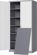 Yizosh Metal Storage Cabinet by Yizosh