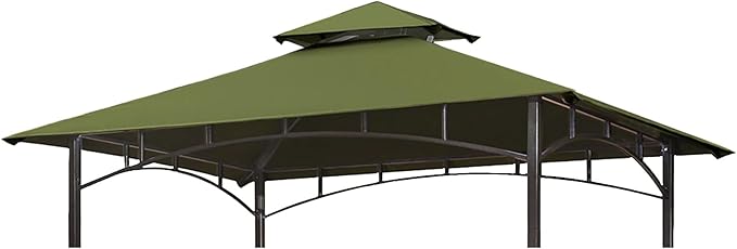 Eurmax USA High Performance Grill Gazebo Canopy Replacement Cover 5x8 BBQ by Eurmax