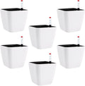 5.5 Inch Self Watering Plastic Planter by KOHAND