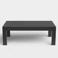 Outdoor Rectangle Patio Aluminum Coffee Tables by Aeeiua