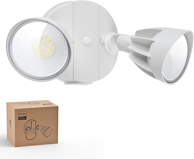 Philips 44W 3500LM ‌LED Security Flood Light‌ ‌Outdoor‌，Switch Controlled by PhilipsLightingLED