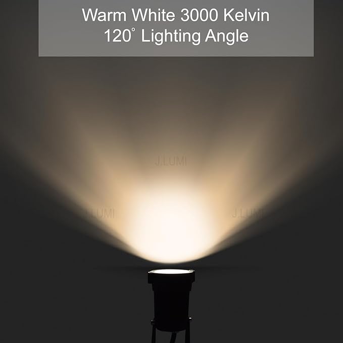 GSS6005 Plug in Spotlight Outdoor, 5W LED Landscape Spotlight 120V, 3000K Warm - Image 4