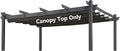 Pergola Shade Cover Replacement Canopy Top Compatible by Unknown