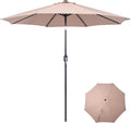 Backyard Expressions 9 ft. Patio Umbrella, Market Table Umbrella w/Tilt and by BackyardExpressions