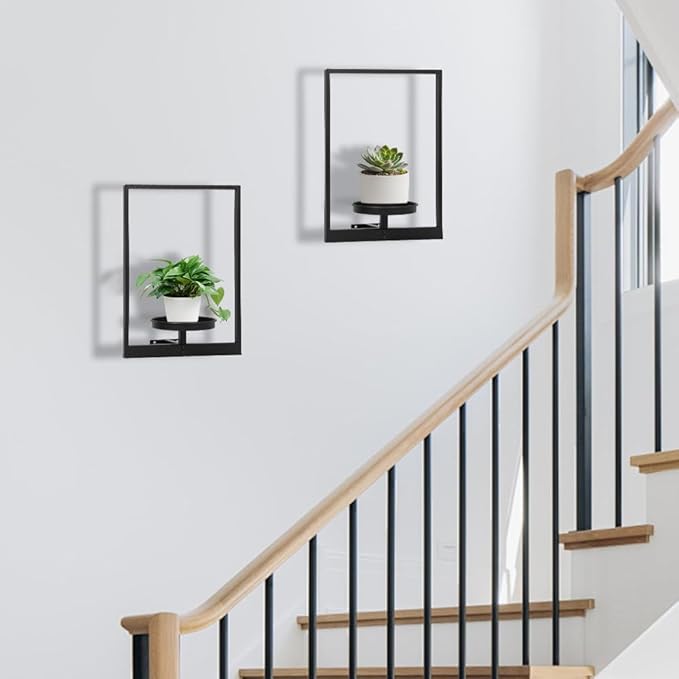 Wall Planters for Indoor Plants, Window Plant Shelves Set of 3, Wall Plant - Image 8