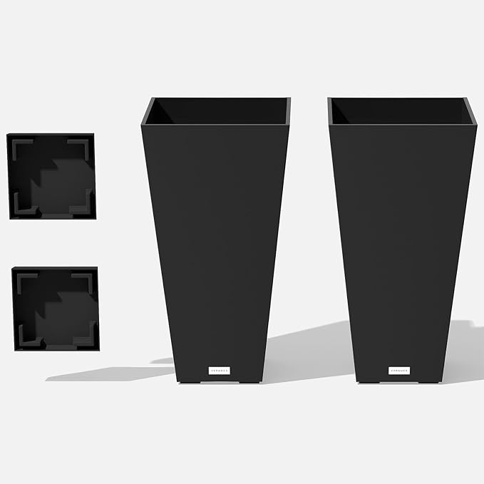 Veradek V-Resin Indoor/Outdoor Taper Planter by VeradekOutdoor